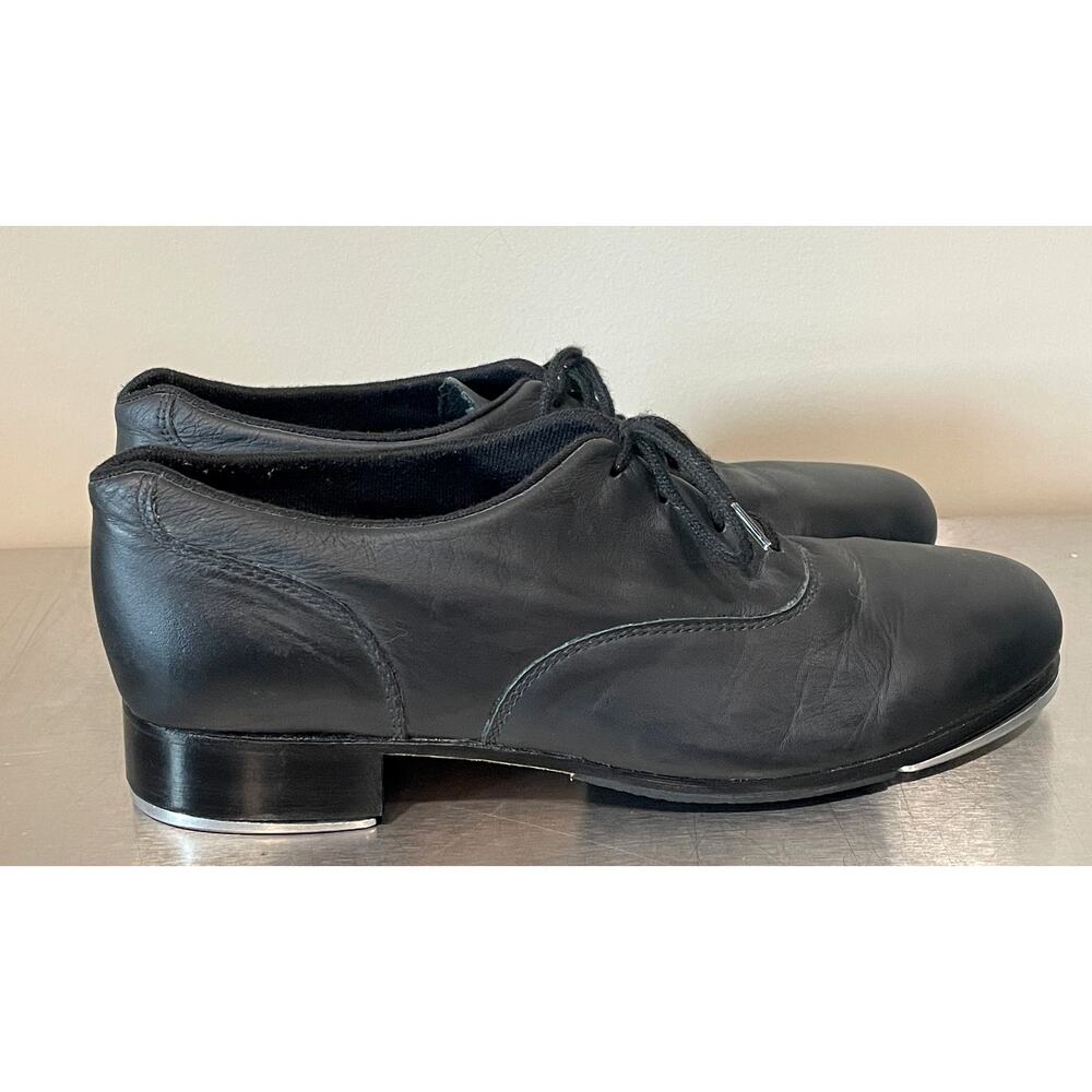 Bloch Ladies Leather Tap Shoes Black Size 8M Dance - Picture 2 of 8